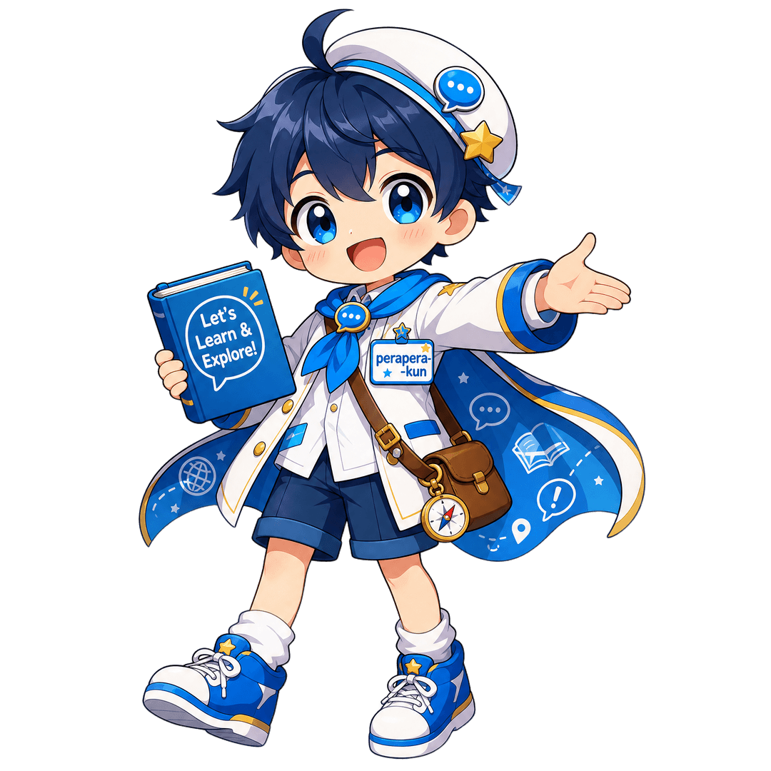 perapera-kun mascot illustration
